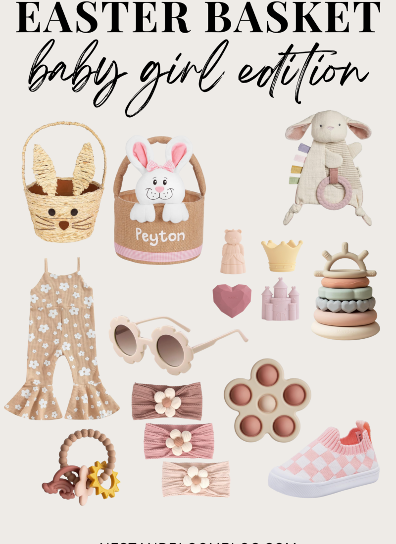 Easter Basket Ideas for Baby Girls Under One