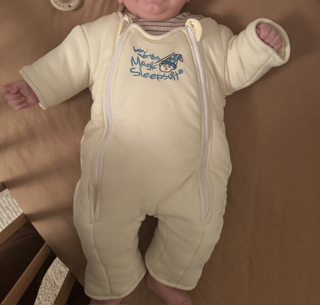 magic merlin sleepsuit for baby