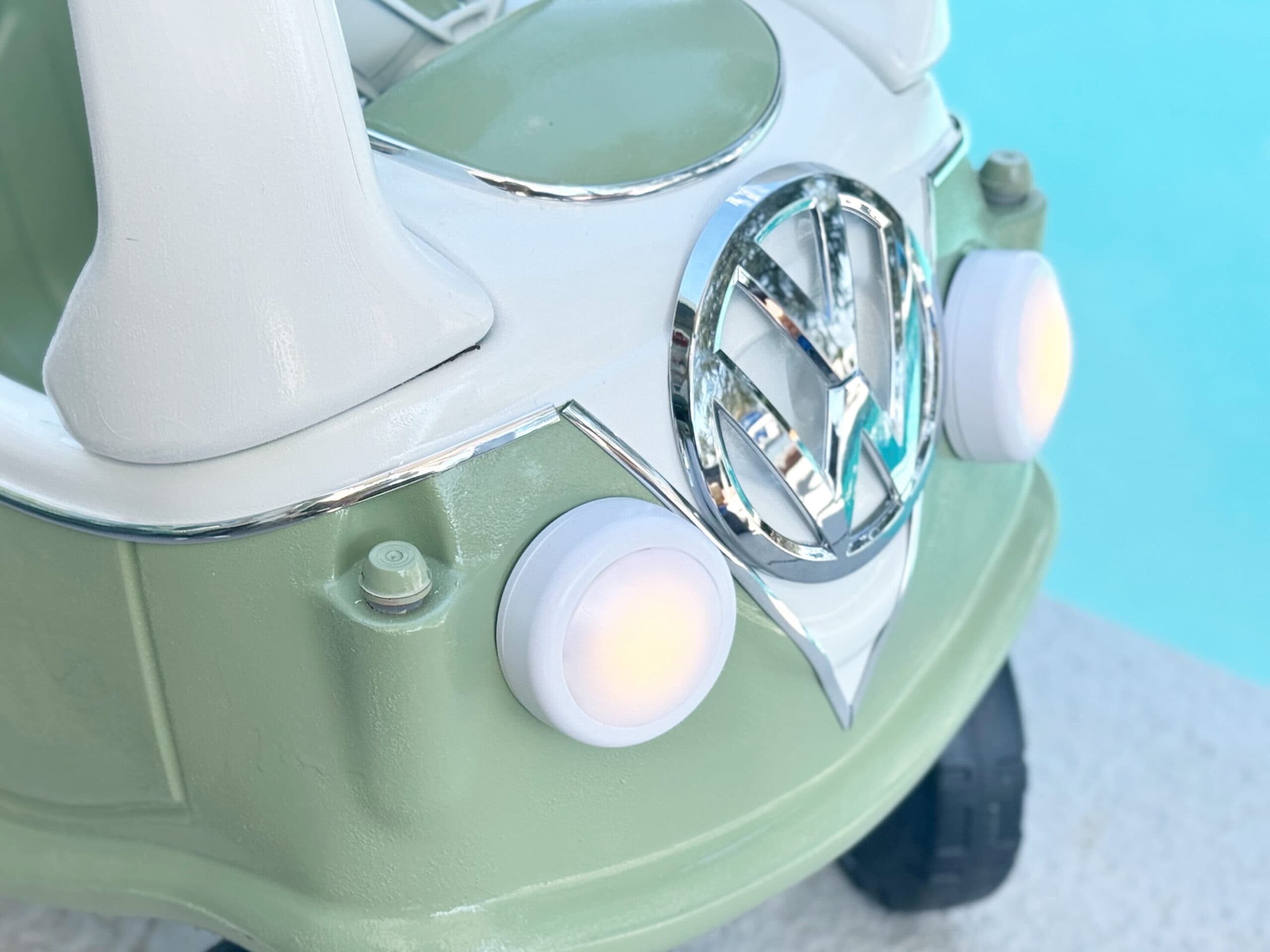 cozy coupe custom volkswagon emblem