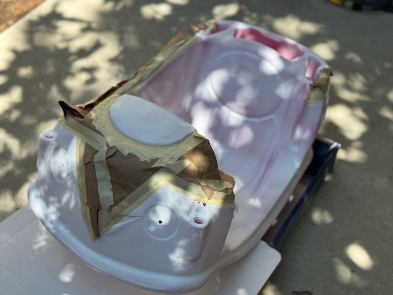 cozy coupe makeover