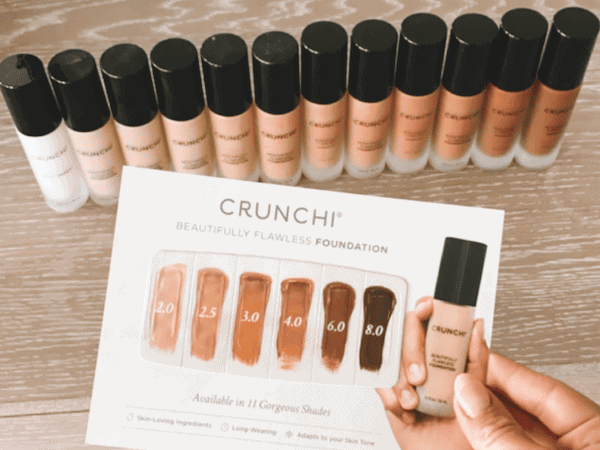 crunchi foundation colors