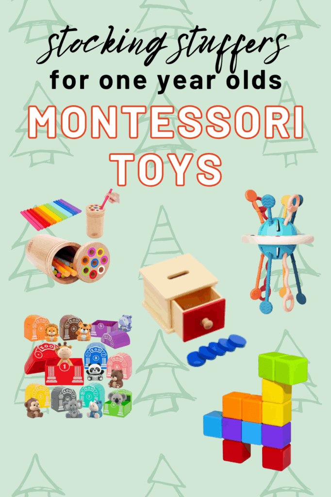 stocking stuffers for one year olds - montessori toys