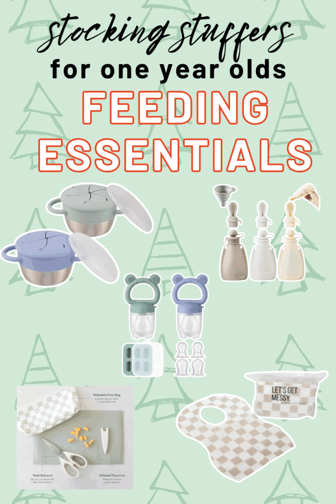 stocking stuffers for one year olds - Feeding Essentials