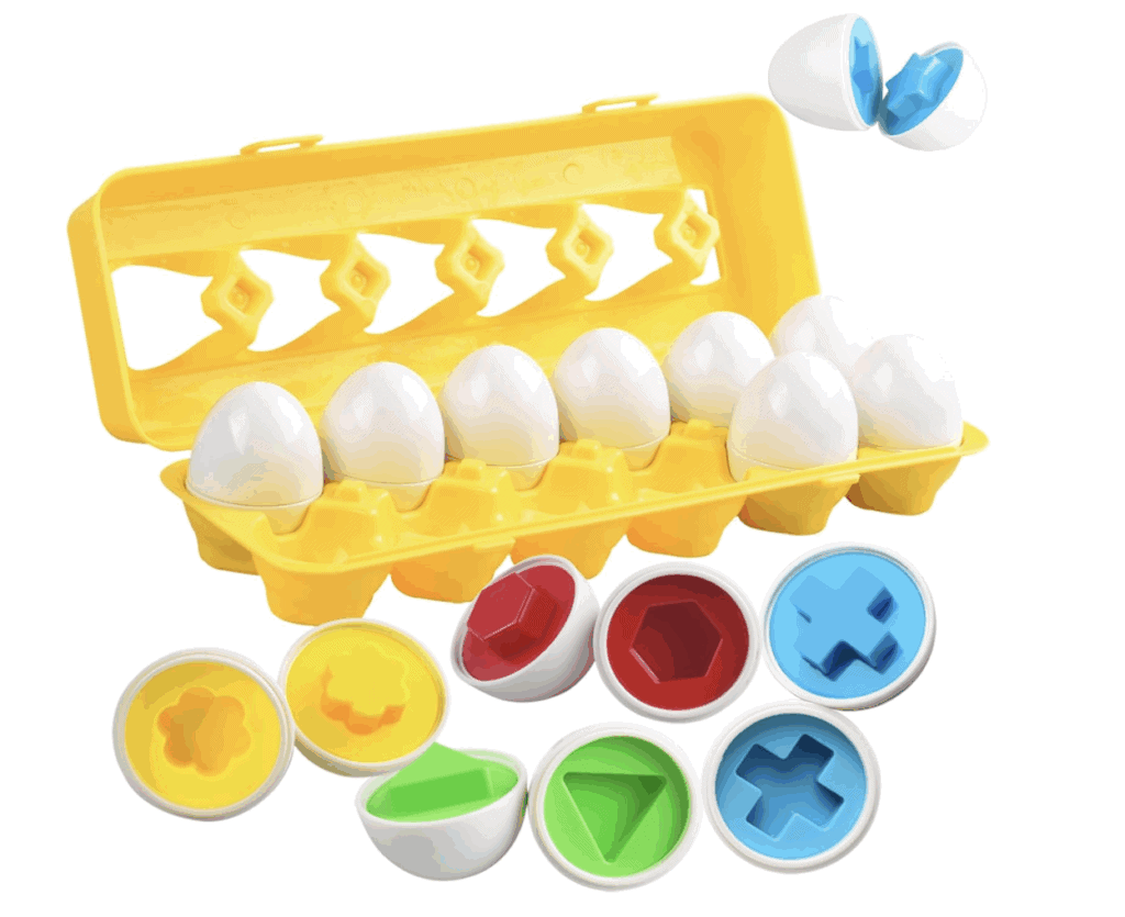 matching egg toy