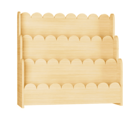 wooden book shelf