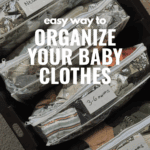 How to Organize Baby Clothes by Size (The Easiest Method)